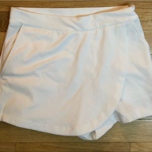 White Skort